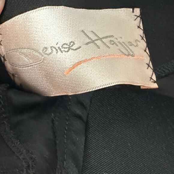 Stunning VTG Denise Hajjar Cocktail Dress Sheer Cowl Neck Beaded Timeless US S - Picture 6 of 9